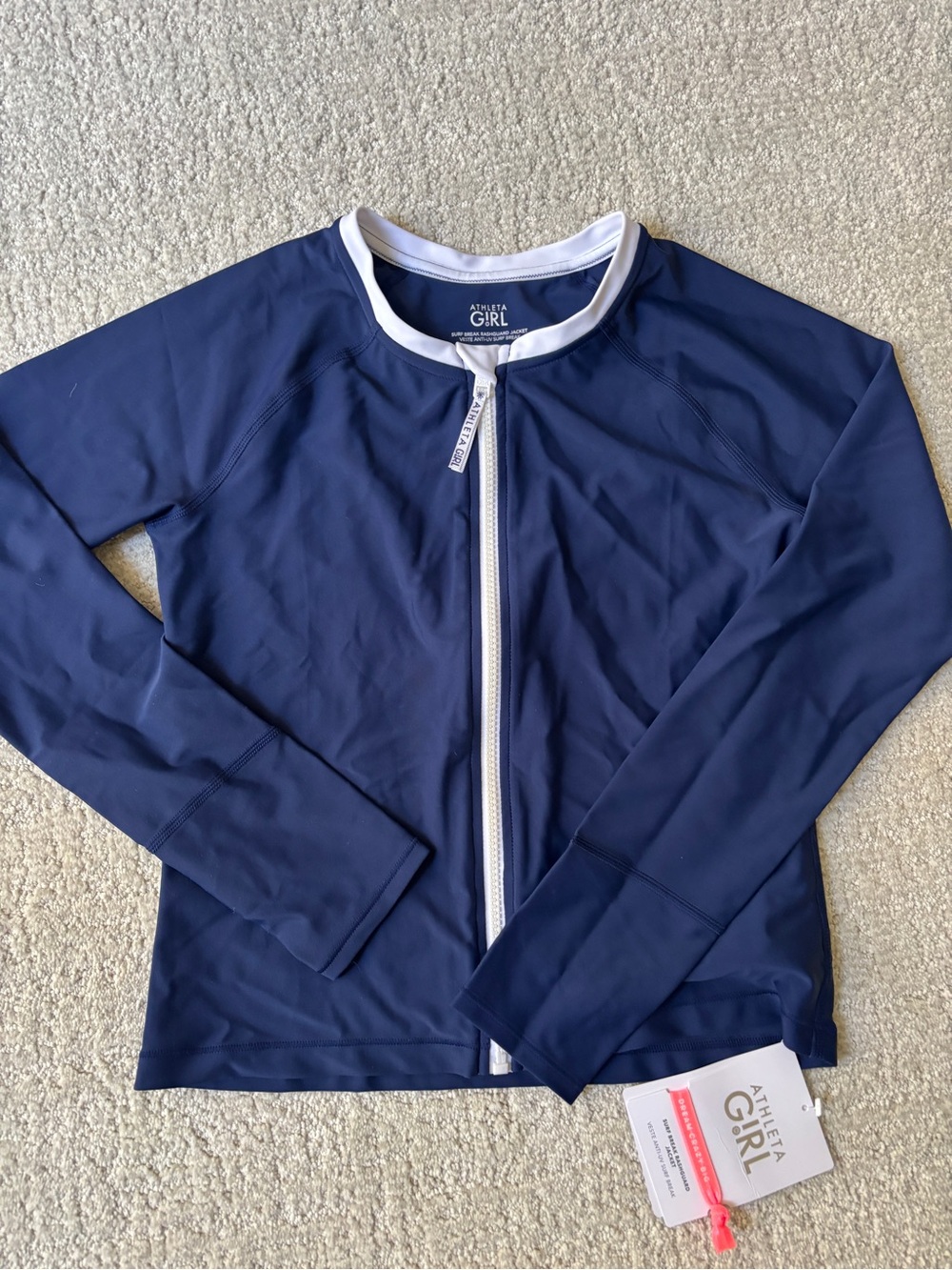 NWT Athleta Girl rashguard top